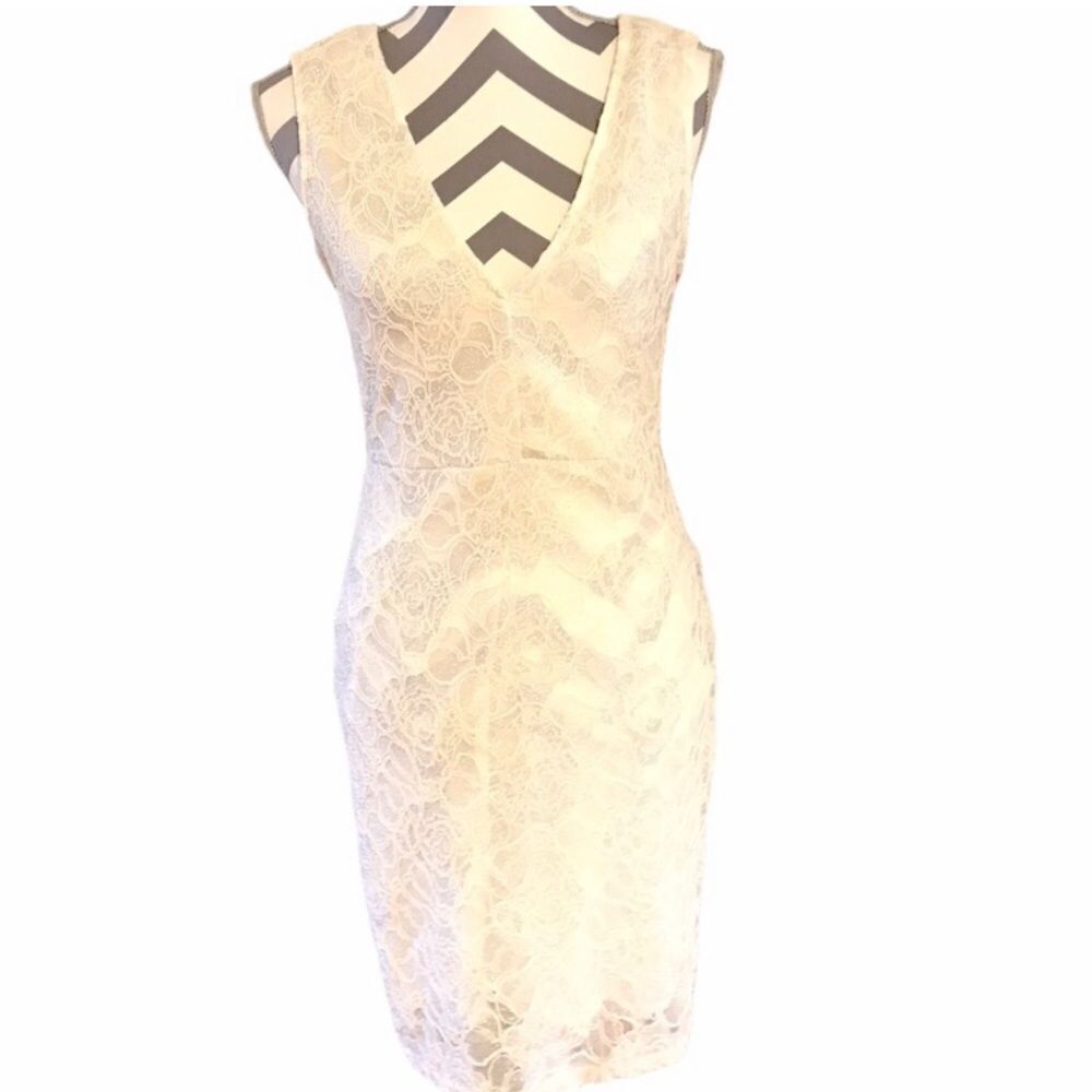 Charlotte Russe LARGE Lace & Sparkle Dress